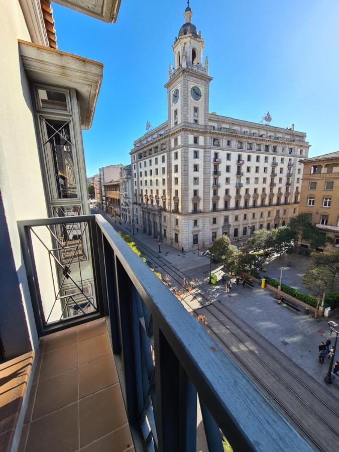 Апартаменты Dos Torres Atico Duplex - Centrico Con Vistas A La Ciudad Сарагоса Экстерьер фото