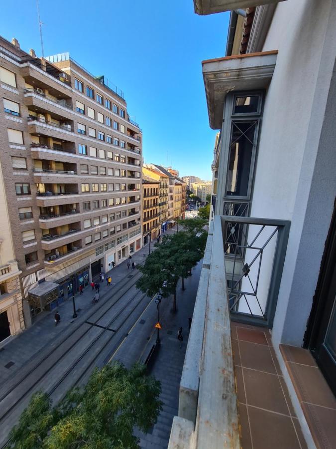 Апартаменты Dos Torres Atico Duplex - Centrico Con Vistas A La Ciudad Сарагоса Экстерьер фото